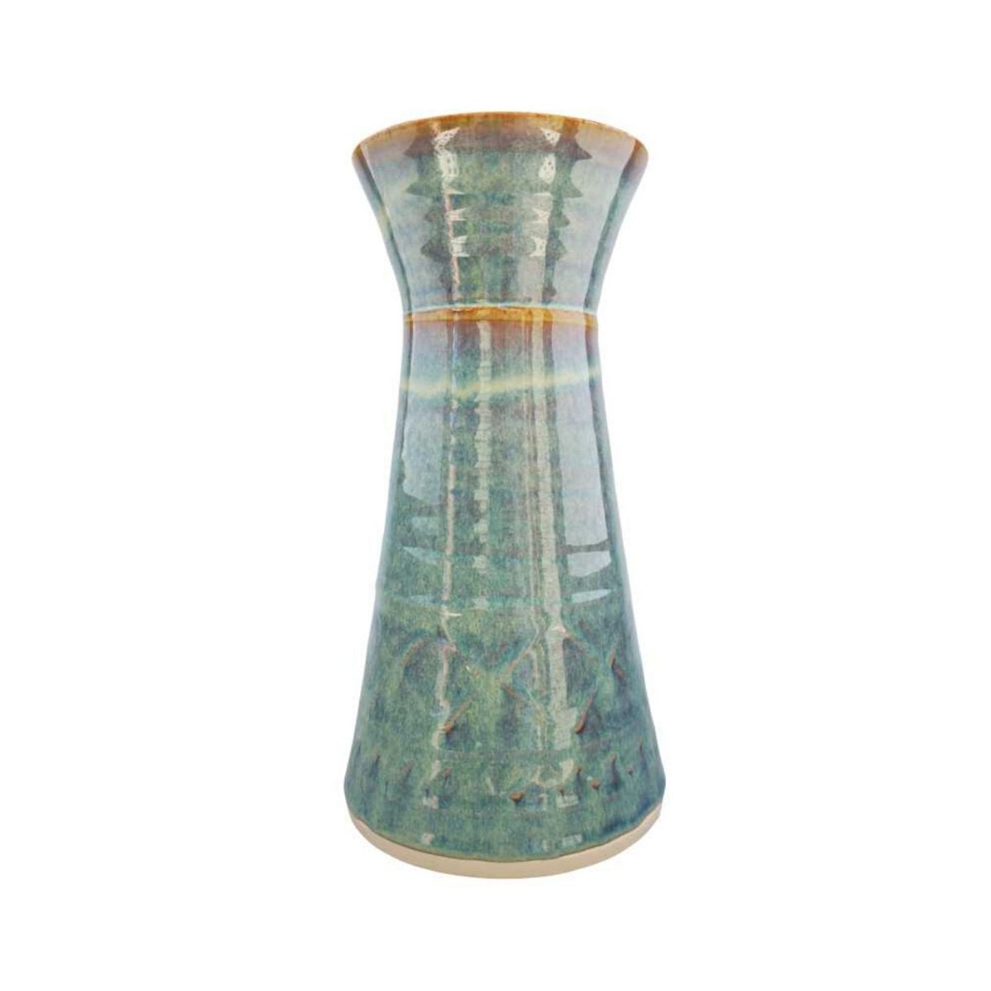 Castle Arch Pottery Oilean Green Vase
