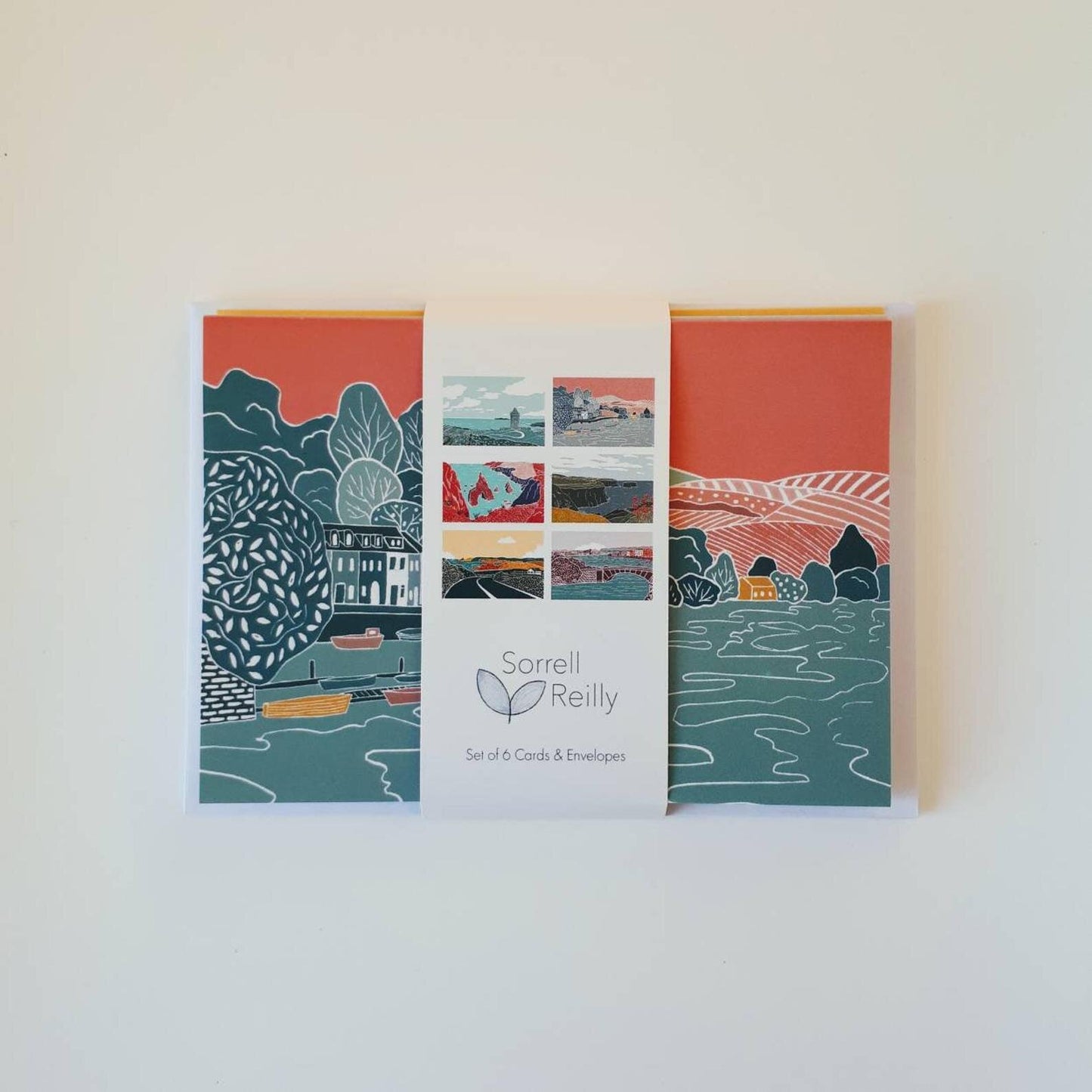Sorrell Reilly | Set of 6 Cards & Envelopes Irish Landscapes Part 1