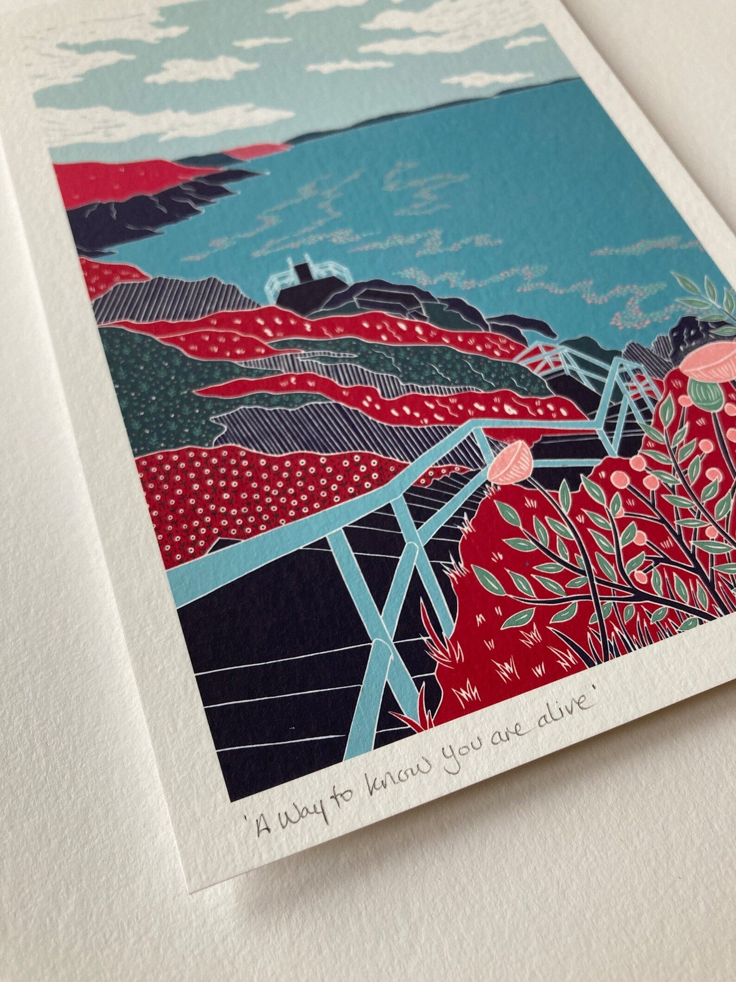 Guillamene Swimming Cove | Art Print