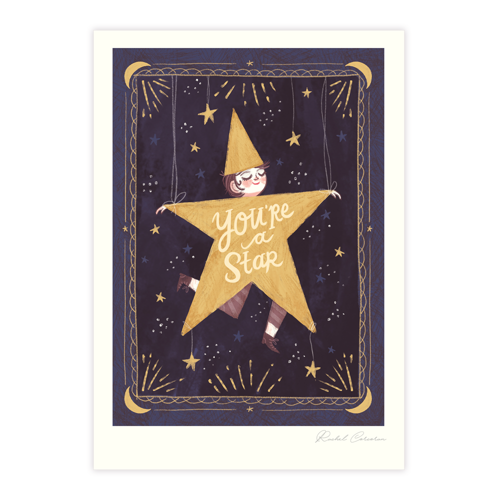 You're a Star | Art Print