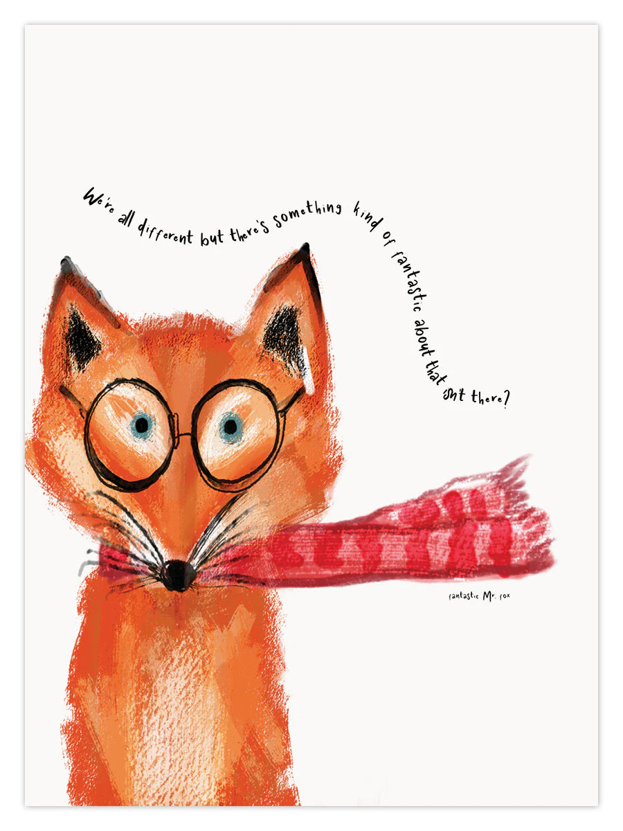 Mr Fox- A4 Print