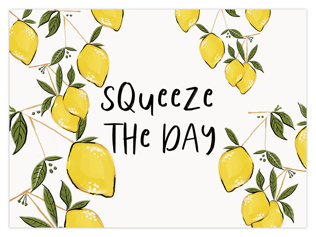 Squeeze the Day- A4 print