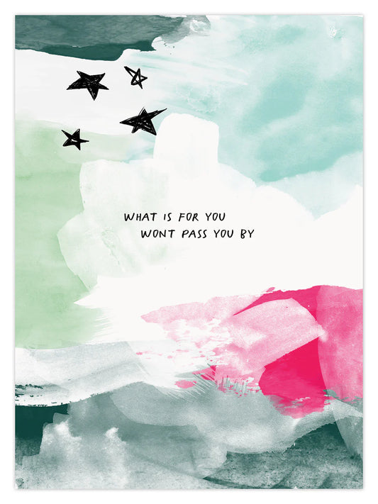 What is for You- A4 Print