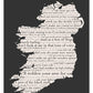 Irish Phrase Map- Dusty Boy Designs