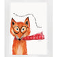 Mr Fox- A4 Print