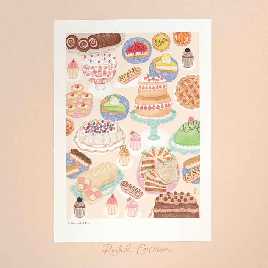 Bake a Sweet Life | Art Print