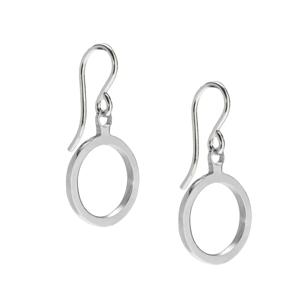 MAUREEN LYNCH | Daisy Days Silver Swing Earrings