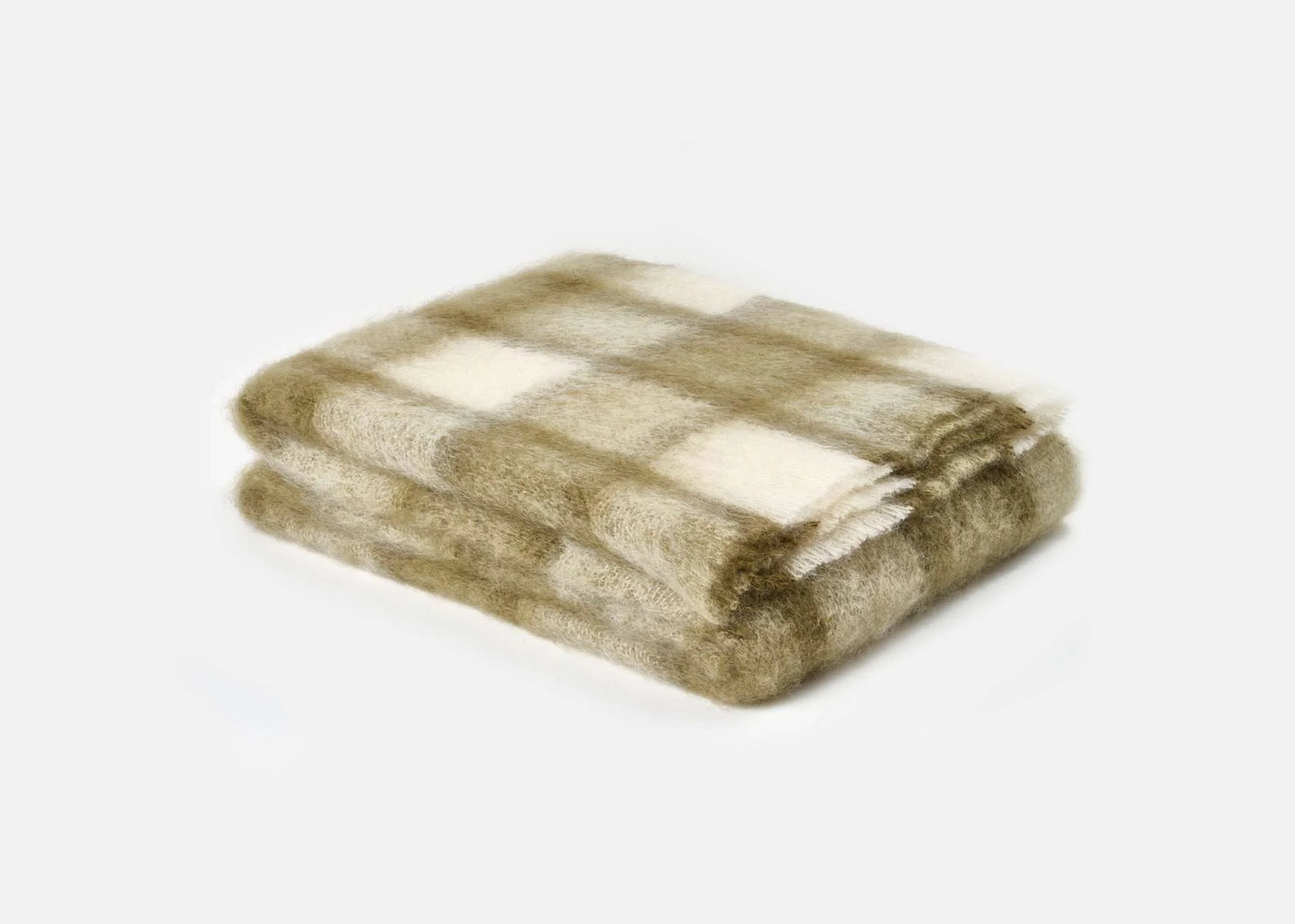 Brushed Mohair Blanket