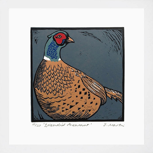 Joanna Martin - Splendid Pheasant Art Print