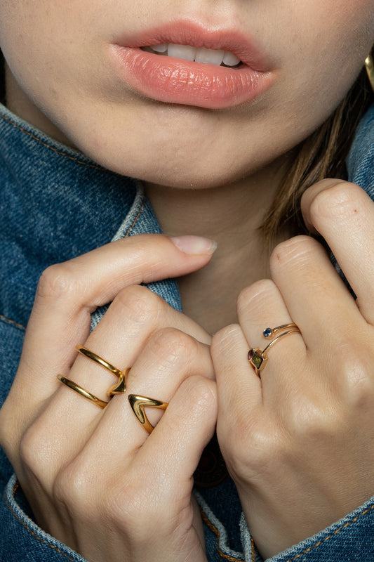 INNER ISLAND | Gold Treo Ring